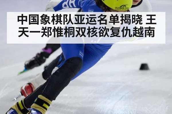 中国象棋队亚运名单揭晓 王天一郑惟桐双核欲复仇越南
